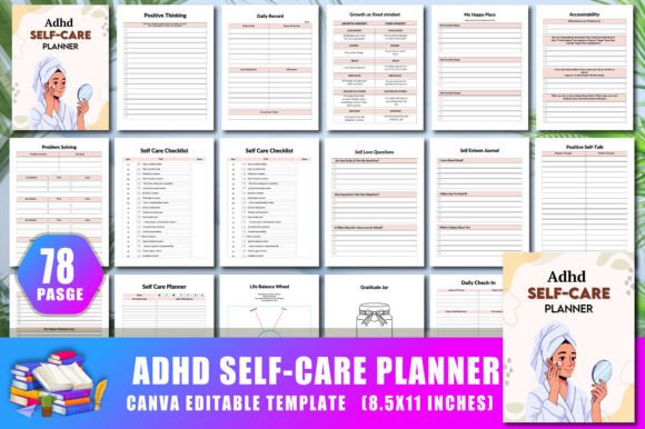 Download Adhd Self Care Planner - Planner Collection