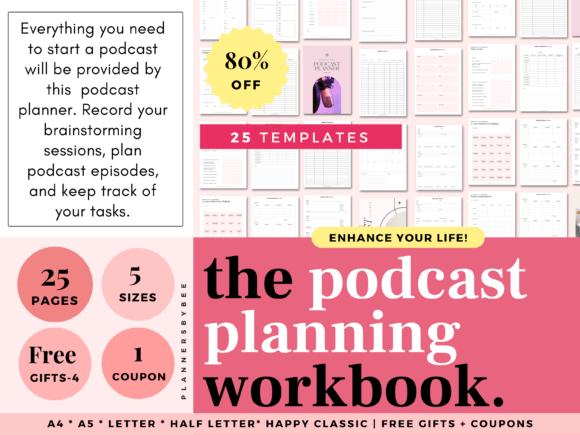 Download Podcast Planner Template Episode Podcast - Planner Collection