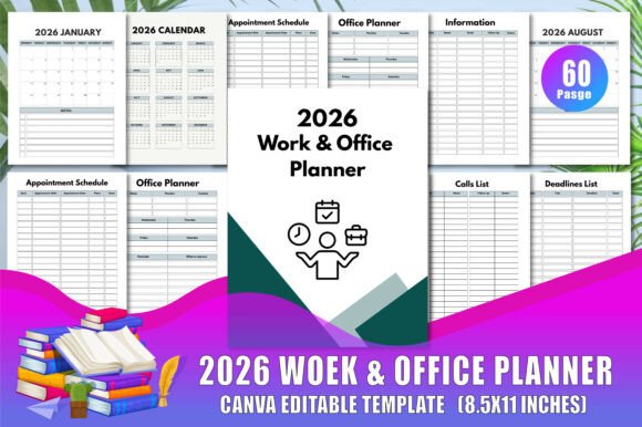Download 2026 Work &amp; Office Planner - Planner Collection