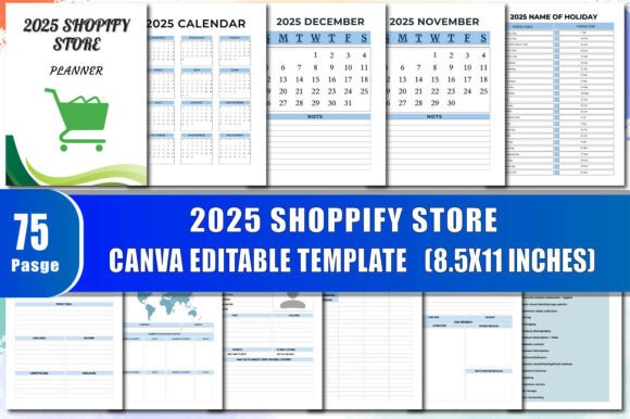 Download 2025 Shopify Store Planner - Planner Collection