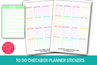 Download To Do Checklist Planner Stickers - Planner Collection