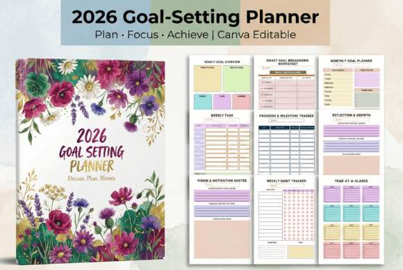 Download 2026 Goal Setting Planner - Planner Collection