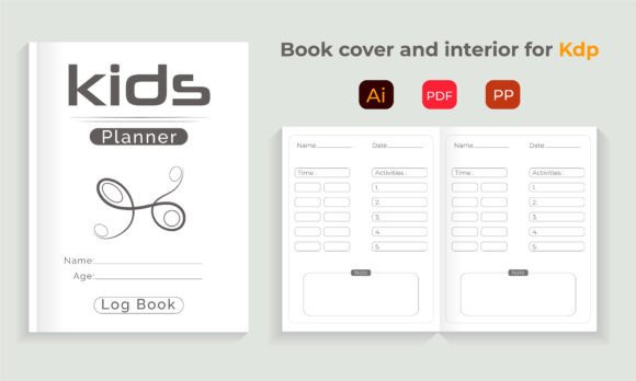 Download Kids' Planner Log Book for Kdp - Planner Collection