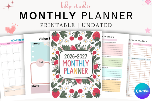 Download 2026–2027 Monthly Planner - Planner Collection