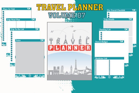 Download KDP -Tour and Travel Planner . - Planner Collection