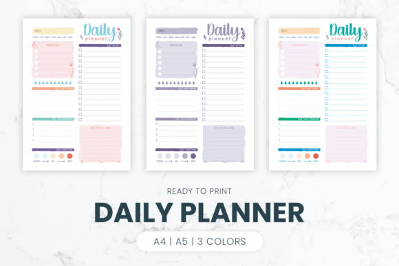 Download Daily Planner | Ready to Print - Planner Collection