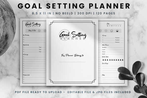 Download Goal Setting Planner - KDP Iinterior - Planner Collection