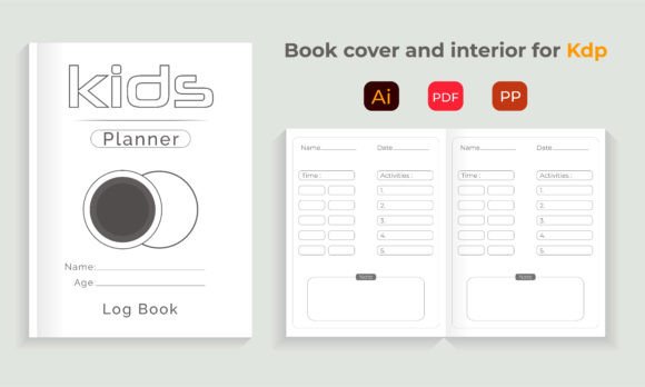 Download Kids' Planner Log Book for Kdp - Planner Collection