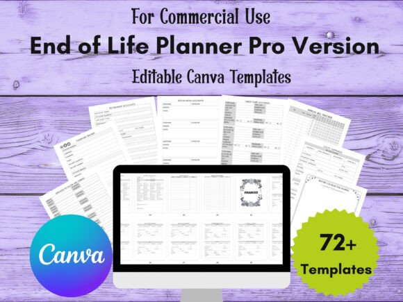 Download Editable End of Life Planner Template - Planner Collection