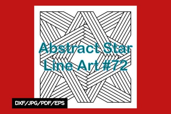 Download Abstract Star Line Art #72 - Premium Resources