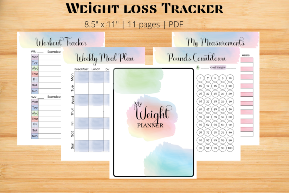 Download Weight Loss Planner Tracker - Planner Collection