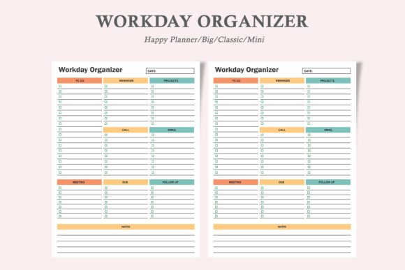 Download Work Day Organizer,Work Planner - Planner Collection