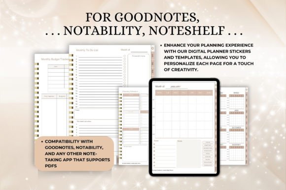 Download Undated Digital Planner - Planner Collection